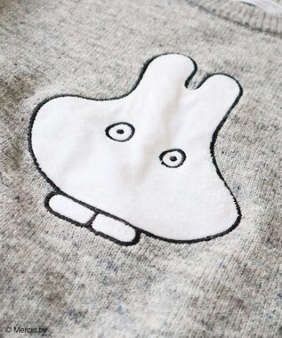 Green Parks Ｍｉｆｆｙ／フロントパッチニットプルオーバー Gray Mixture