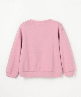 ANY KIDS 裾レースアップトレーナー ピンク