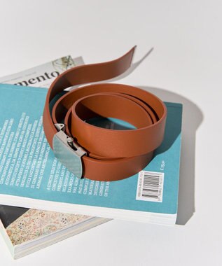 AMERICAN HOLIC フェイクレザーガチャベルト Brown