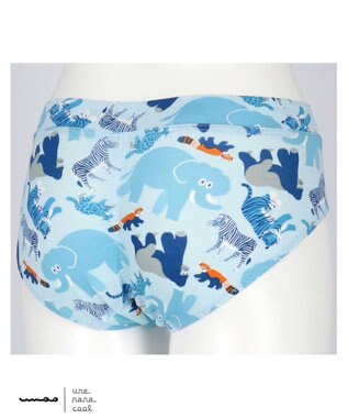 une nana cool MADE WITH 京都市動物園 サニタリーショーツ BU