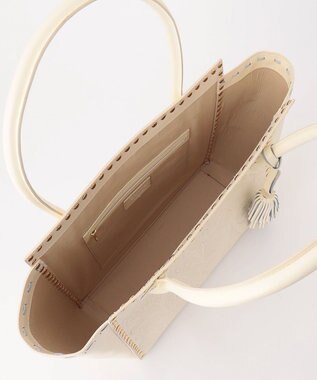 GRACE CONTINENTAL Studs tote bag エクリュ