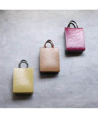 UNBILLION カシュカシュ cachecache / テクスチャーミックスミニショルダー ベージュミックス