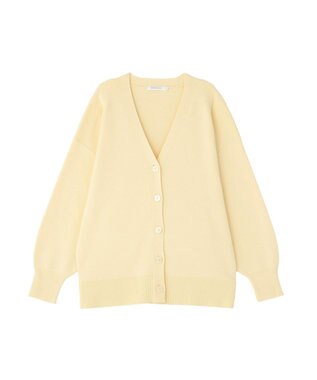 AMERICAN HOLIC Ｖネックニットカーディガン Yellow