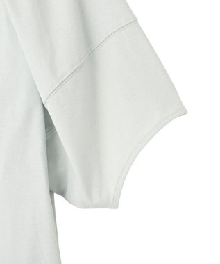 CRAFT STANDARD BOUTIQUE ポーチ付きバルーンスリーブワンピース Light Blue
