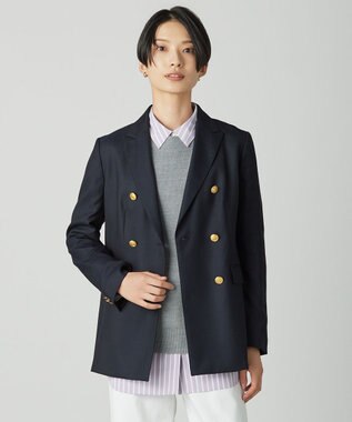 J.PRESS LADIES L オックス ダブル テーラードジャケット