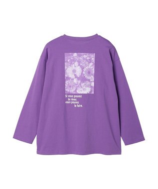 earth music&ecology Ａｕ　ｐｅｔｉｔ　ｂｏｎｈｅｕｒ　ロンＴ Purple
