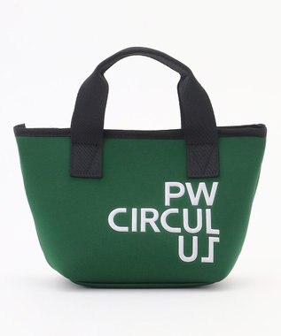 PW CIRCULUS 【新サイズ / 小さくなってもっと使いやすく！】【UNISEX】PW ロゴカートバッグ ゴルフ グリーン系