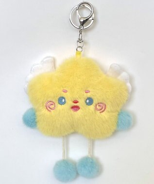 WEGO エンジェルスターぬいぐるみキーホルダー イエロー