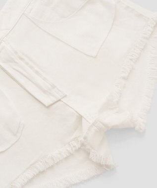 San-ai Resort（三愛水着楽園） ビーチデニム（ホワイト）　S・M・L【San-ai Resort（サンアイリゾート）】 ホワイト