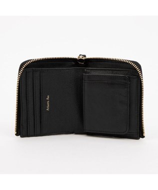 UNBILLION アトランタ ATLANTA / 牛革L字ファスナーミニウォレット ブラック