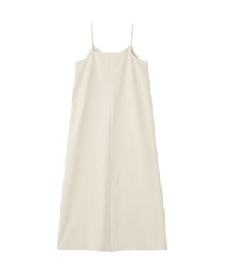earth music&ecology SET2点チュール＆キャミワンピース Ecru