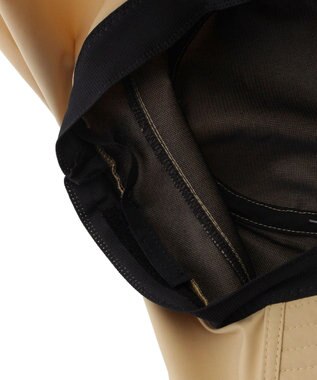 MOONBAT 【遮光100％/遮熱/UVカット】PAUL&JOE ACCESSOIRES(ポール&ジョー）後ろ垂れ 広つばハット 帽子 サイズ調整可能 手洗い可能 ベージュ