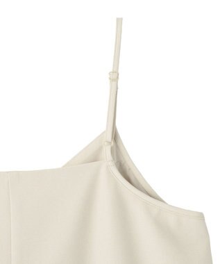 earth music&ecology SET2点チュール＆キャミワンピース Ecru