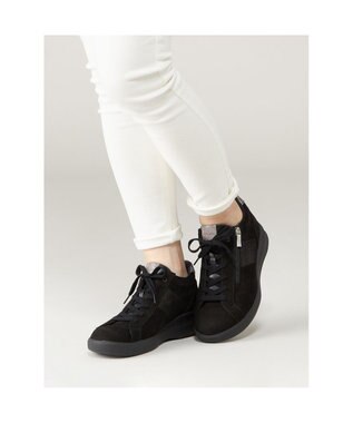 ASICS WALKING ペダラ レディース 2E ブラック(起毛×フィルム)