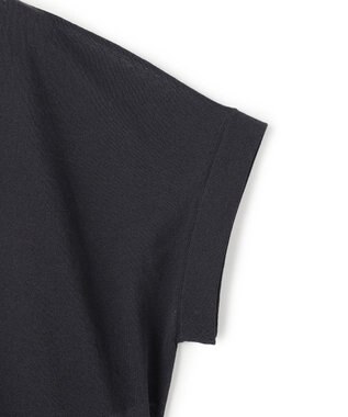 UNFILO シアーフォルムニット ジャケットジレ チャコール