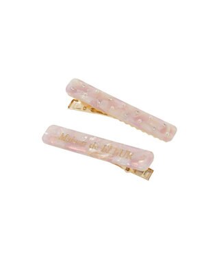 Maison de FLEUR 2セットアセチロゴクリップ Ivory