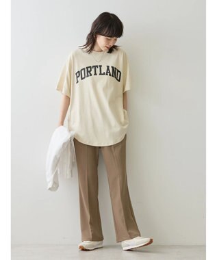 AMERICAN HOLIC ＰＯＲＴＬＡＮＤカットチュニック Ivory