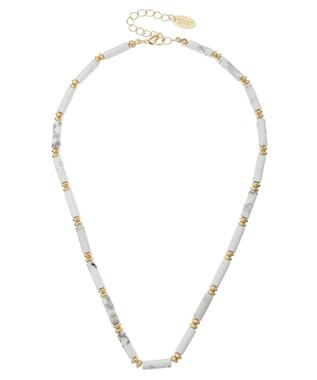 AMERICAN HOLIC 天然石ネックレス White