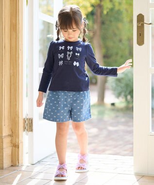 ANY KIDS デニムショートパンツ ブルー