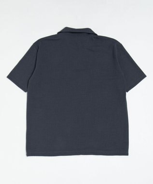 WEGO 【ユニセックス着用ITEM】フェイクレイヤードニットポロシャツ（SS） ブルー