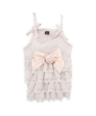 PET PARADISE cherircouture ローズリボン ワンピース 小型犬 ピンク