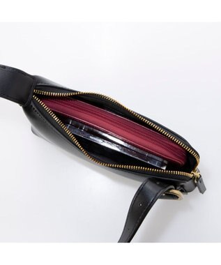 UNBILLION カシュカシュ cachecache / アシンメトリーバックルショルダー ブラック