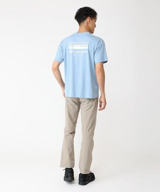 Columbia Columbia/ グレイシャルビスタグラフィックTシャツ /コロンビア Ripple Blue、 Mountain