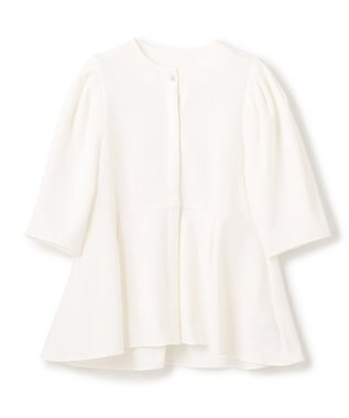 UNFILO 【VERY×UNFILOコラボ】BEAUTY MOVE ペプラムブラウス オフ