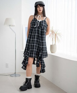 WEGO 【カップ付きインナー】なちゅ盛れカップインマルチWAYキャミ オフホワイト