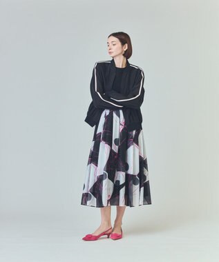 GRACE CONTINENTAL ペイントシアースカート