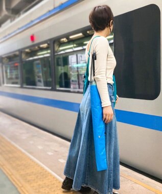 ROOTOTE 6746【傘用トート:長傘】/ SN.CASAカーサ.ナガ-A 04：シアン