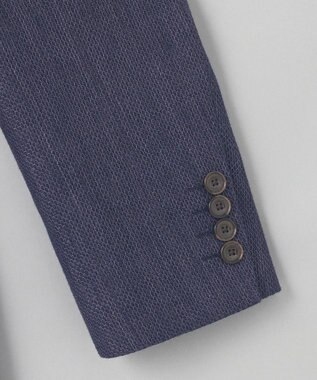 GOTAIRIKU 【DORMEUIL】ドーメル HEXAGON リネン ジャケット_ネイビー ネイビー系8