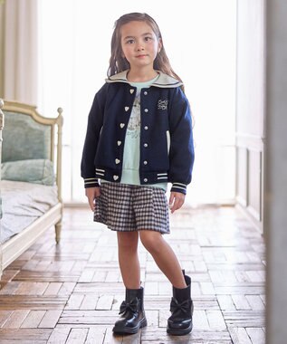 ANY KIDS セーラースタジャン ネイビー