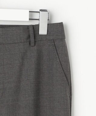 J.PRESS LADIES 【セットアップ対応】BAHARIYE SOLID テーパードパンツ ミディアムグレー系