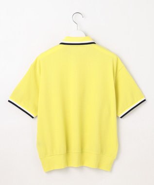 23区GOLF 【WOMEN】ゆったりシルエット 半袖ゴルフポロシャツ イエロー系