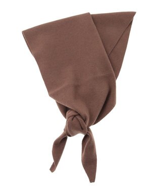 CRAFT STANDARD BOUTIQUE 12GGフルニードルニットスカーフ Brown