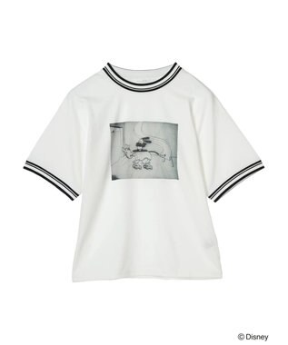 Green Parks オズワルド／ラインフォト半袖ＴＥＥ Off White