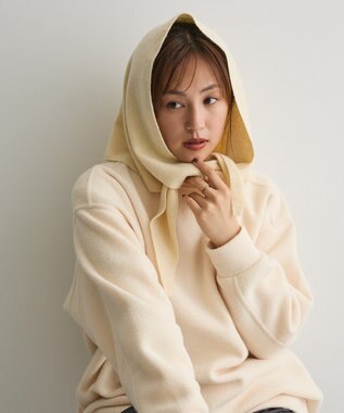 CRAFT STANDARD BOUTIQUE 12GGフルニードルニットスカーフ Light Yellow