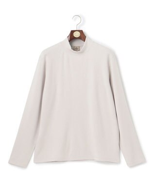 J.PRESS MEN ダウンファブリック モックネック Tシャツ