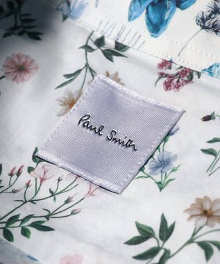 Paul Smith リバティプリント 長袖シャツ ブルー