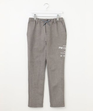 PW CIRCULUS 【MEN】スエードライクテーパードパンツ グレー系