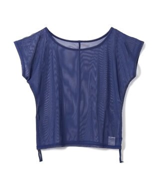 Chacott チュールトップ ネイビー