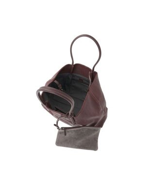 genten ペッレテッシル トートバッグ ダークブラウン