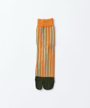  STRIPE TABI SOCKS／ストライプタビソックス
