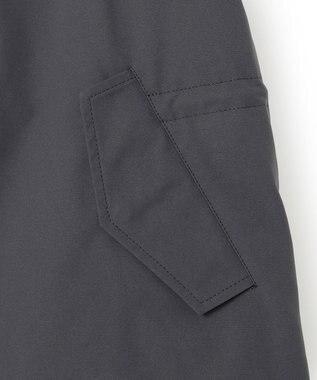 23区 【滝沢眞規子さん着用/一部店舗限定/撥水加工】ミリタリー ダウンコート グレー系