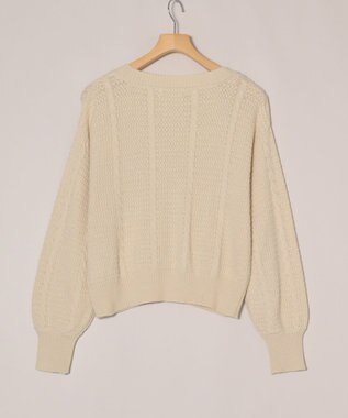 ONWARD Reuse Park 【any SiS】ニット秋冬 ベージュ