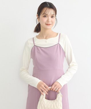 earth music&ecology パイピングジャンドレ Pink