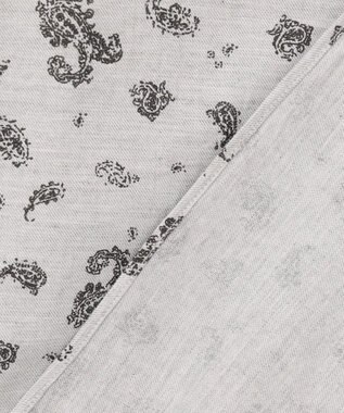 JOSEPH ABBOUD 【柔らか】シャンブレーツイルピーチ シャツ ライトグレー系6