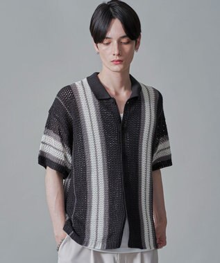 WEGO ラインニットシャツ（SS）