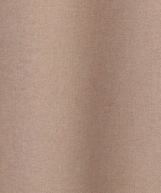 ANY SIS 【WEB・一部店舗限定】リネンライクポリエステル ワンピース モカ